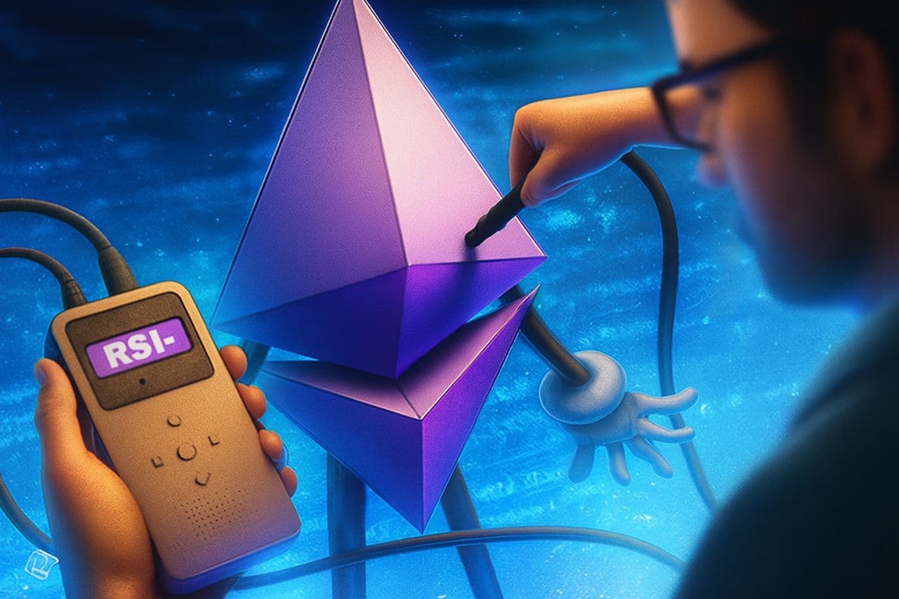 Ethereum da Señal Inusual de Sobreventa, La Primera Desde los $1,400